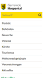 Mobile Screenshot of hospental.ch